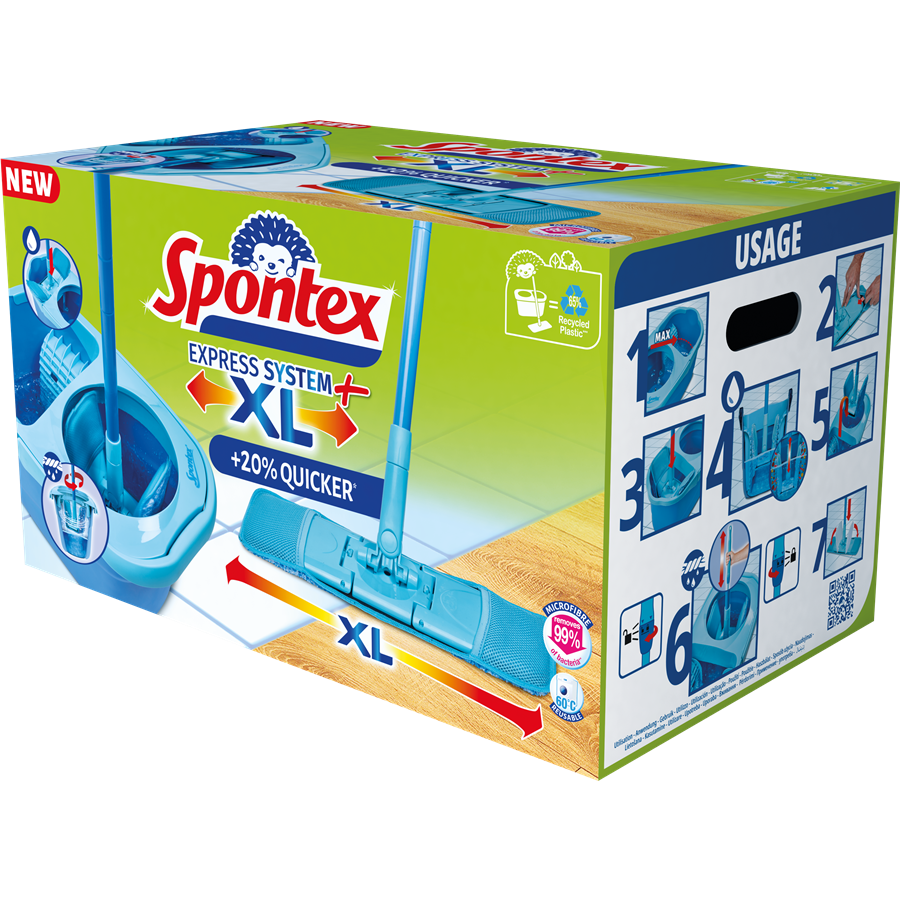 Spontex Express System+ XL Mop | SPONTEX